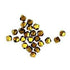 AussieSuperStore Jewellery Making Supplies Metallic Gold Glass Bicone Beads (in 3 colors) Glass Bicone Beads| Jewellery Making Beads| Jewellery Making Supplies 9323823135195 GB902